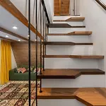 Appartement Freeman-3b двоповерховий з кухнею, альтанкою, грилем 6місний