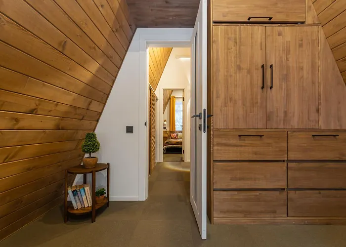 Freeman-3b двоповерховий з кухнею, альтанкою, грилем 6місний 布克维